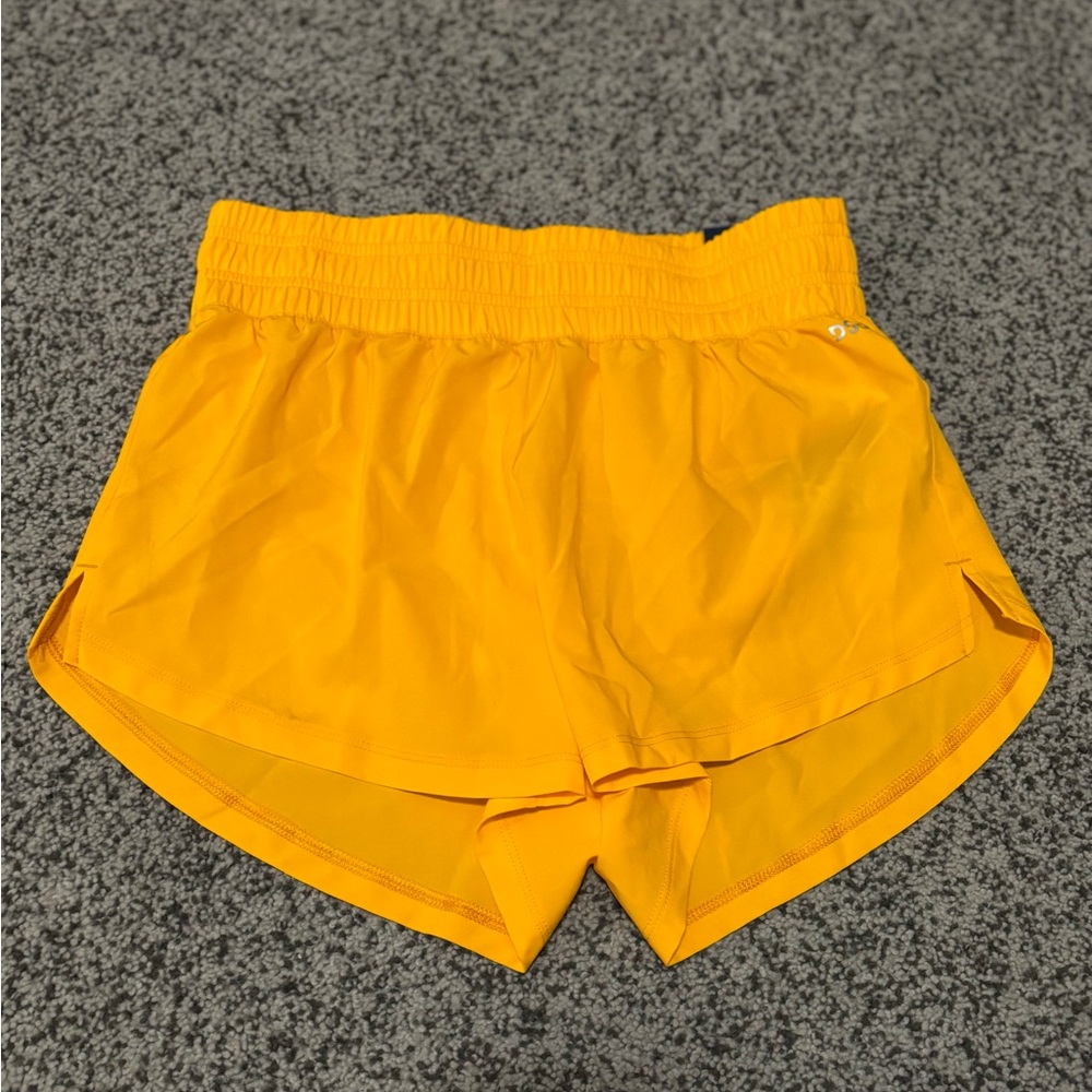 DSG Bright Yellow Athletic Shorts